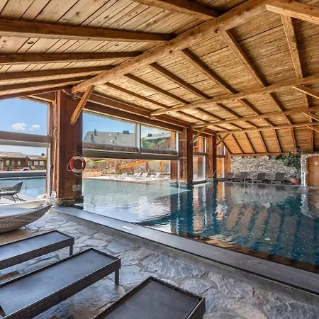 Avec Vue Alpes - Spa, Piscines & Parking Prive A L'hotel De L'etrier Lejlighed Crans-Montana
