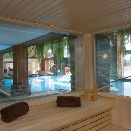 Avec Vue Alpes - Spa, Piscines & Parking Prive A L'hotel De L'etrier Crans-Montana